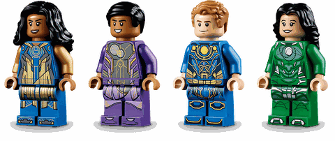 Lego Marvel The Eternals In Arishem's Shadow 76155