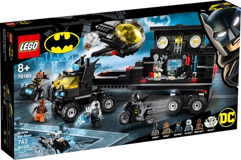 Lego DC Comics Batman Mobile Bat Base 76160