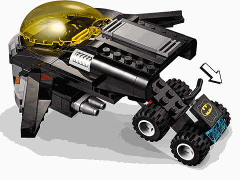Lego DC Comics Batman Mobile Bat Base 76160