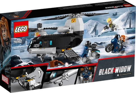 Lego Marvel Black Widow's Helicopter Chase 76162