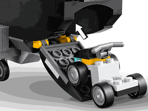Lego Marvel Black Widow's Helicopter Chase 76162