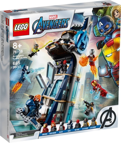 Lego Marvel Avengers Tower Battle 76166