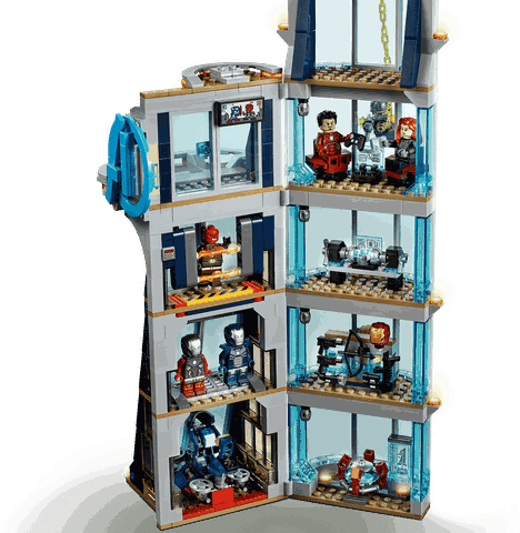 Lego Marvel Avengers Tower Battle 76166