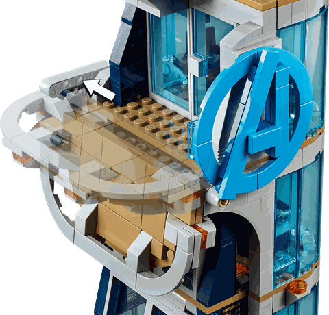Lego Marvel Avengers Tower Battle 76166
