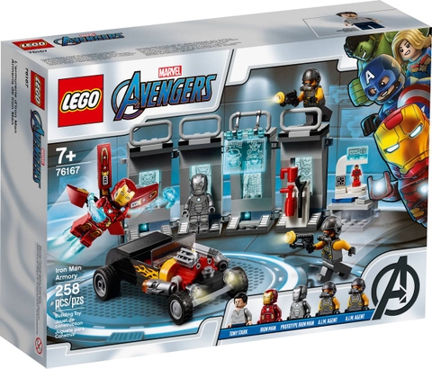 Lego Marvel Iron Man Armory 76167