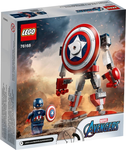 Lego Marvel Captain America Mech Armor 76168