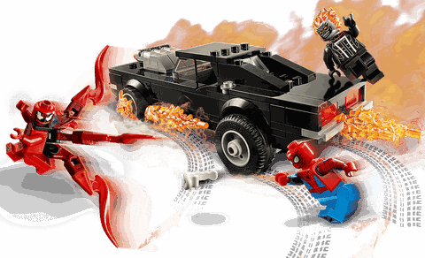Lego Marvel Spider-Man and Ghost Rider vs. Carnage 76173
