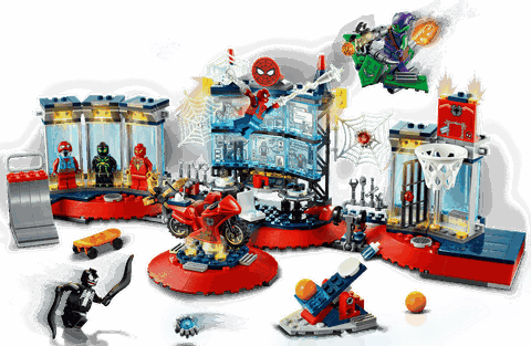 Lego Marvel Spider-Man Attack On The Spider Lair 76175