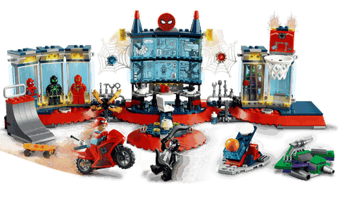 Lego Marvel Spider-Man Attack On The Spider Lair 76175