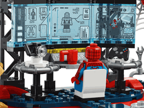 Lego Marvel Spider-Man Attack On The Spider Lair 76175