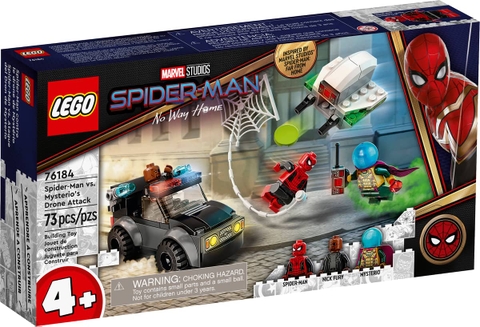 Lego Marvel Spider-Man vs. Mysterio's Drone Attack 76184