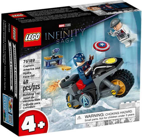 Lego Marvel Captain America and Hydra Face-Off 76189
