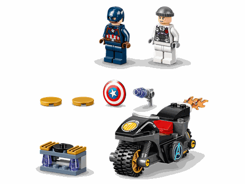 Lego Marvel Captain America and Hydra Face-Off 76189