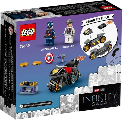 Lego Marvel Captain America and Hydra Face-Off 76189