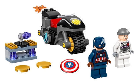 Lego Marvel Captain America and Hydra Face-Off 76189