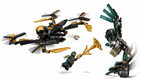 Lego Marvel Spider-Man's Drone Duel 76195