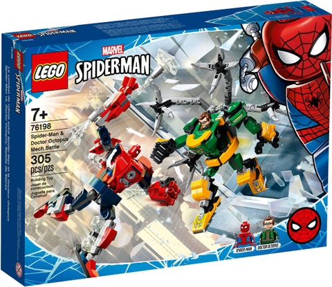 Lego Marvel Spider-Man & Doctor Octopus Mech Battle 76198