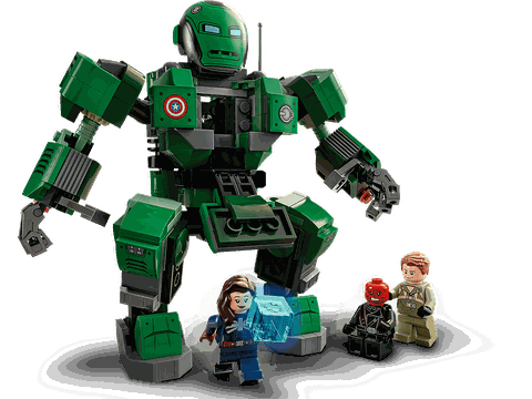 Lego Marvel Captain Carter & The Hydra Stomper 76201
