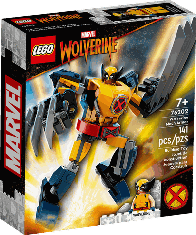 Lego Marvel Wolverine Mech Armor 76202