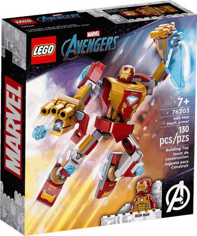 Lego Marvel Iron Man Mech Armor 76203