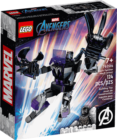 Lego Marvel Black Panther Mech Armor 76204