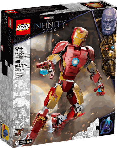 Lego Marvel Iron Man Figure 76206