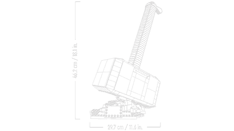 Lego Marvel Thor's Hammer 76209