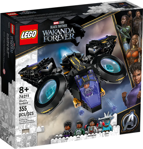 LEGO MARVEL Shuri's Sunbird 76211