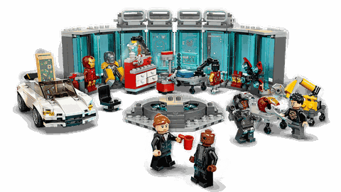 Lego Marvel Iron Man Armory 76216