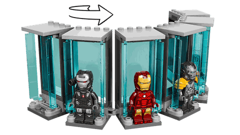 Lego Marvel Iron Man Armory 76216
