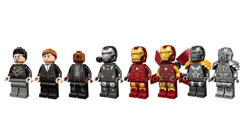 Lego Marvel Iron Man Armory 76216