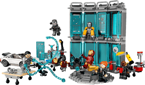 Lego Marvel Iron Man Armory 76216