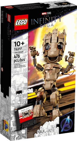 Lego Marvel I Am Groot 76217