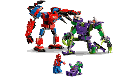 Lego Marvel Spider-Man & Green Goblin Mech Battle 76219