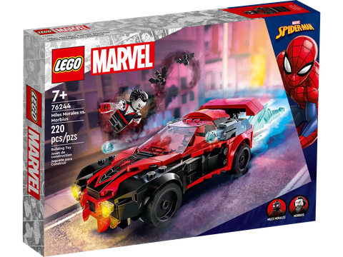 LEGO MARVEL Miles Morales vs. Morbius 76244
