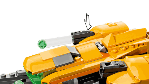 Lego Marvel Baby Rocket's Ship 76254