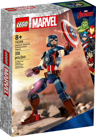 LEGO MARVEL Captain America Construction Figure 76258
