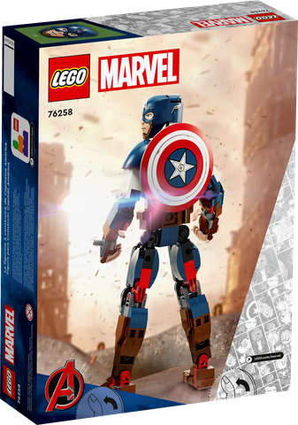 LEGO MARVEL Captain America Construction Figure 76258