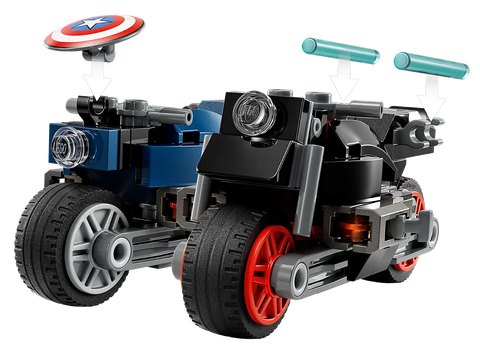 LEGO MARVEL Black Widow & Captain America Motorcycles 76260