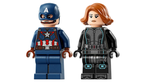 LEGO MARVEL Black Widow & Captain America Motorcycles 76260