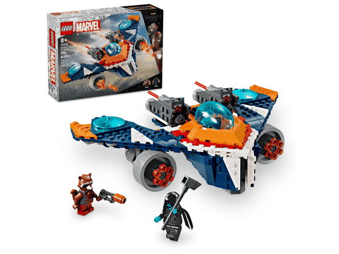 Lego Marvel Rocket's Warbird vs. Ronan 76278