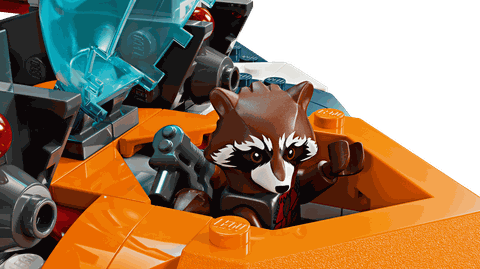 Lego Marvel Rocket's Warbird vs. Ronan 76278