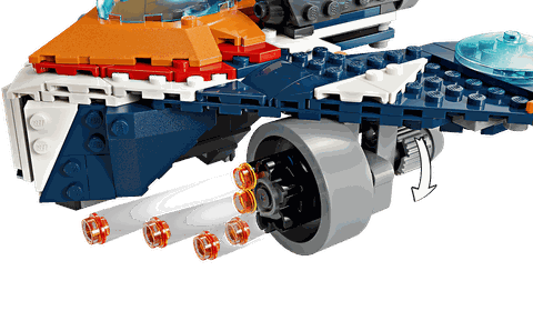 Lego Marvel Rocket's Warbird vs. Ronan 76278
