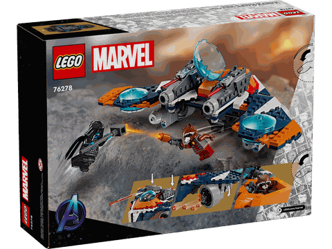 Lego Marvel Rocket's Warbird vs. Ronan 76278