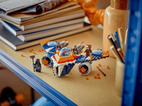 Lego Marvel Rocket's Warbird vs. Ronan 76278