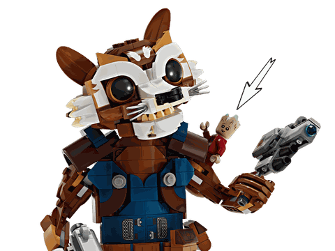 Lego Marvel Rocket & Baby Groot 76282