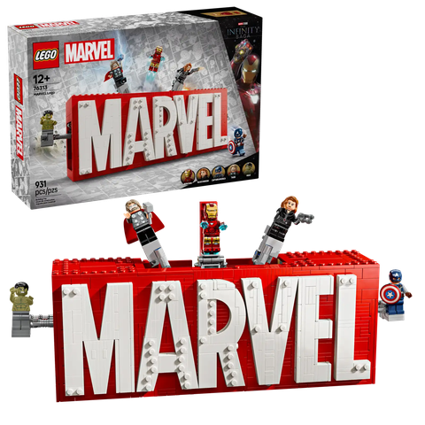 LEGO Marvel MARVEL Logo & Minifigures 76313