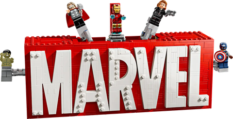 LEGO Marvel MARVEL Logo & Minifigures 76313