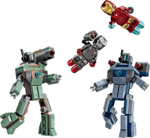 Lego Marvel Iron Man & War Machine vs. Hammer Drones 76320