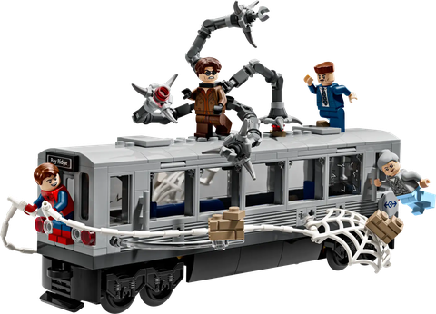 LEGO Marvel Spider-Man vs. Doc Ock Subway Train Scene 76321